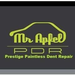 Hail & Dent Mr Apfel logo