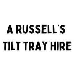 A Russell's Tilt Tray Hire logo