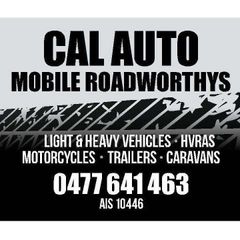 CAL AUTO Mobile Roadworthys, HVRAS & Diesel Performance Tuning logo