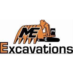 ME Excavations logo