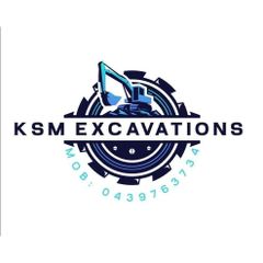 KSM Excavations Hire logo