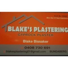 Blake's Plastering logo