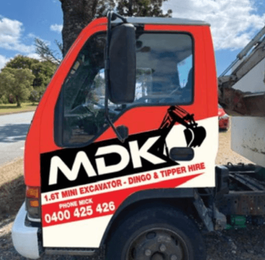 MDK Mini Excavator - Dingo & Tipper Hire gallery image 24