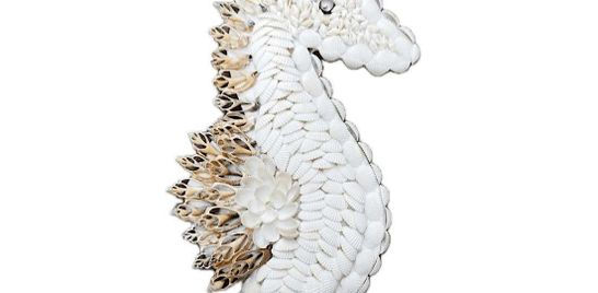 New instore!! Shell Seahorse Wall Art $45 - delivery available 