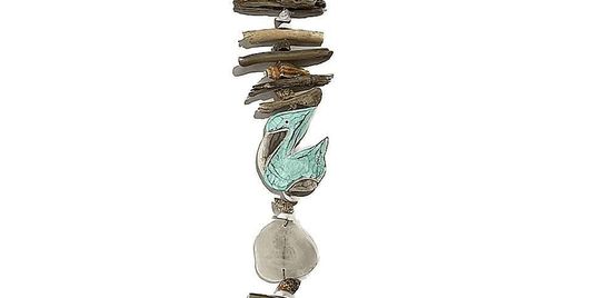 New instore! Large Driftwood Shell Pelican Garland $40 - delivery available