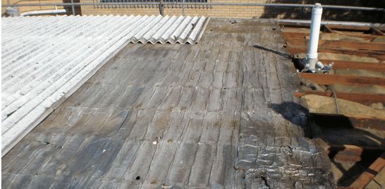 Removal of Asbestos Super Six Roof Sheets