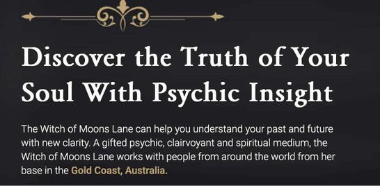 In-person or remote psychic readings available now!