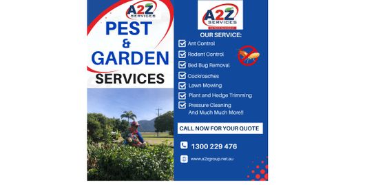🌿 Discover A2Z Services, your ultimate local pest and garden control solut