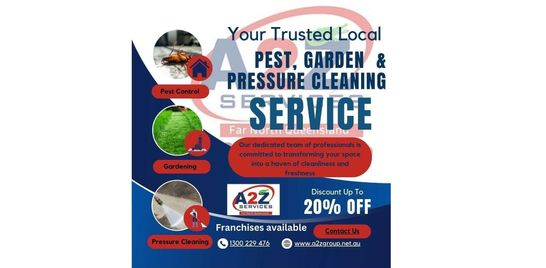 A2Z Services ! Your Pest, Garden & Pressure cleaning Specialists!
