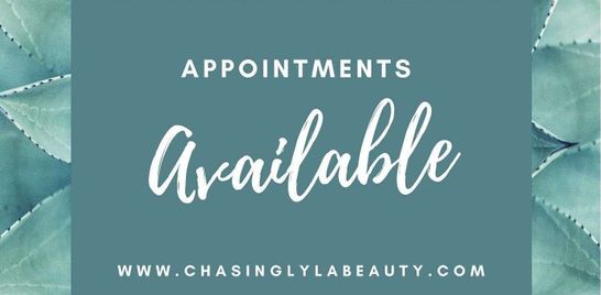 Appointments Available