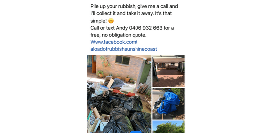 Reliable rubbish removal