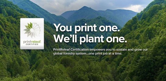 Print Releaf & Brilliant green initiative