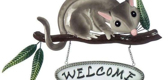 New instore!! Welcome Possum Wall Art $40 - delivery available 