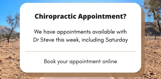 Looking for a Chiropractic appointment? 