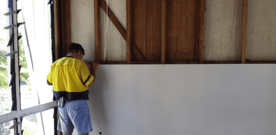 Plasterboard installation and repairs.