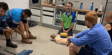 CPR & LVR Training for our Staff