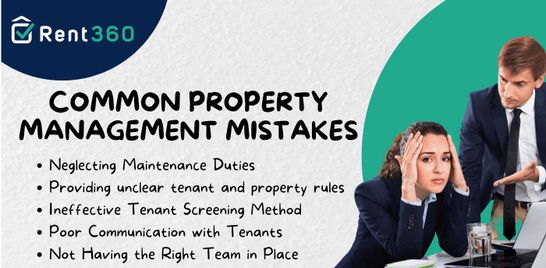 COMMON PROPERTY MANAGEMENT MISTAKES