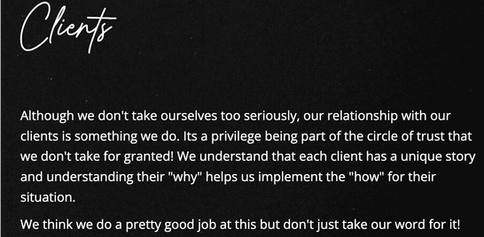 What Clients Are Saying About Us -