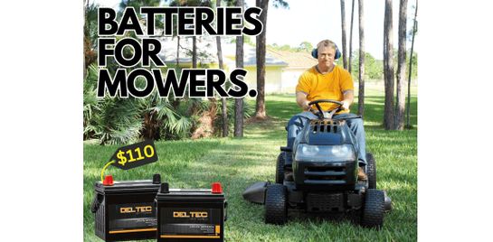 Mower Batteries Time - Summer is here