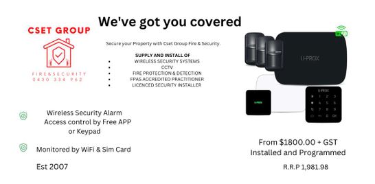 Wireless Security Alarms