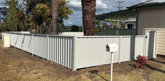 New front fence in Taree