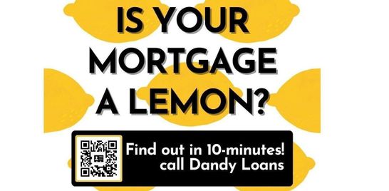 🍋🏡 Turn Your Lemons into Lemonade with Our Home Loan Refinancing Service!