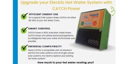 Use your excess solar  to heat you hot water