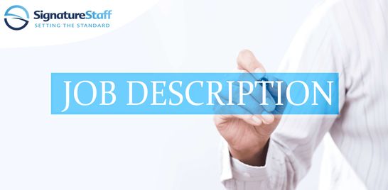 Job Descriptions – Are they Working for You?