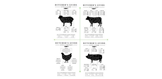 Helpful Guides from Each Animal 🥩
