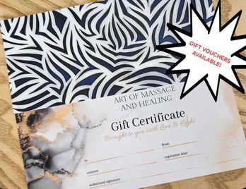 GIFT VOUCHERS AVAILABLE 