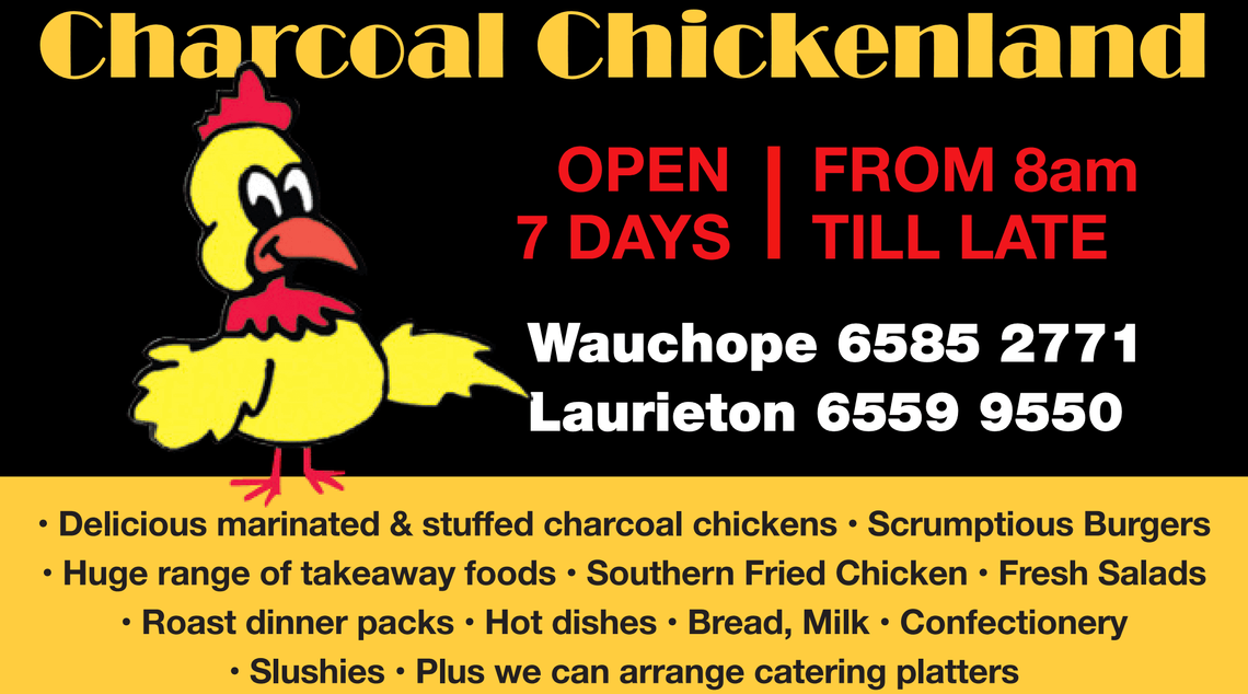 Charcoal Chickenland Wauchope featured image