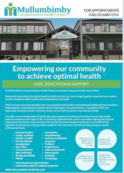 Mullumbimby Comprehensive Health Centre featured image