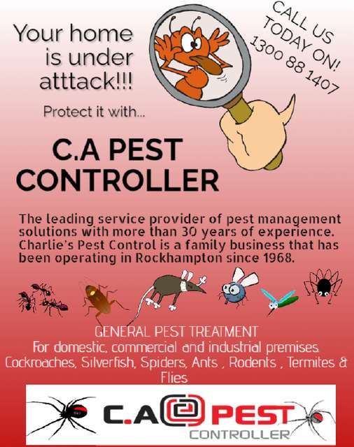 Charlie's Pest Control Pty Ltd-Trading as CA Pest Controller Rockhampton gallery image 17
