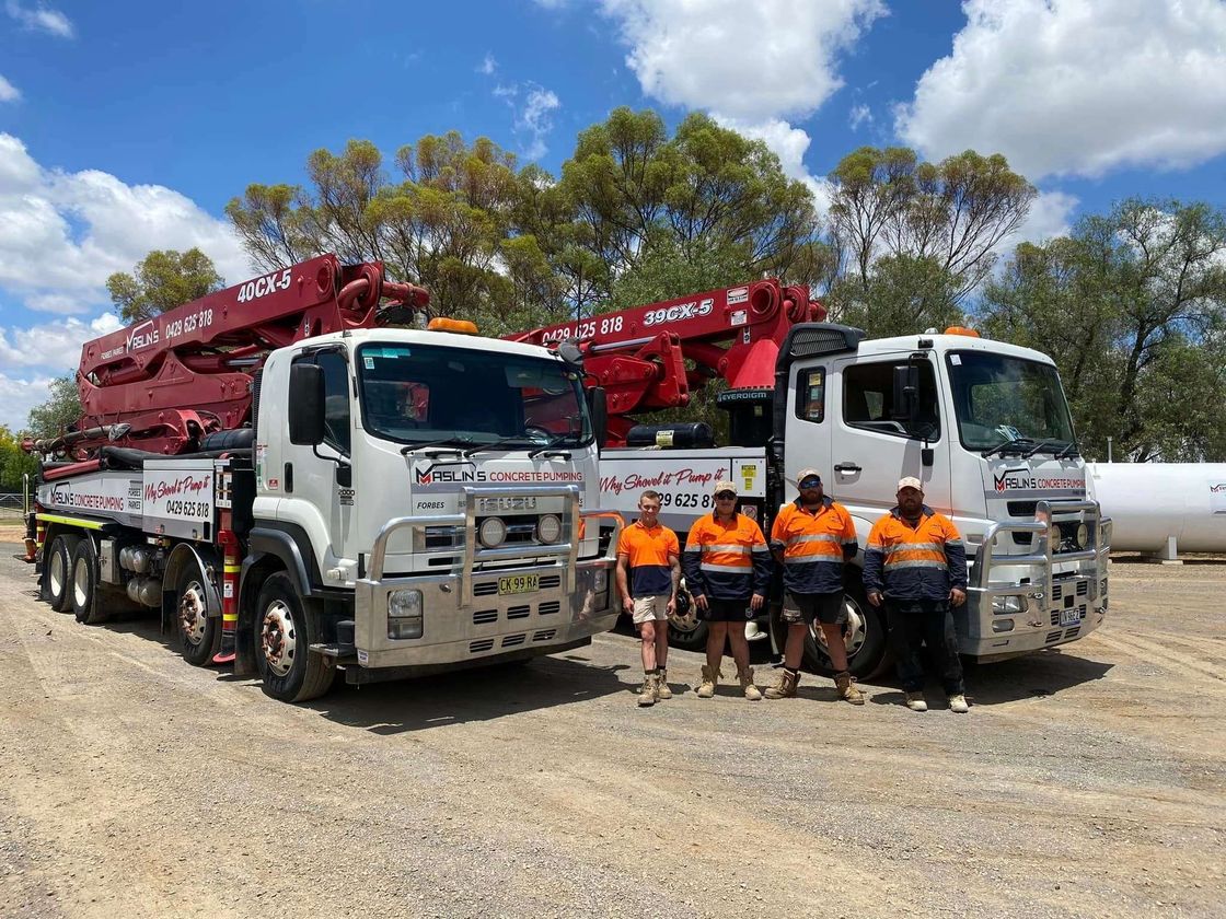 Maslin's Concrete Pumping PTY LTD featured image