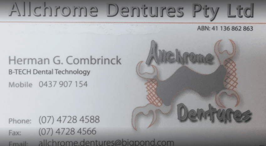 Allchrome Dentures Pty Ltd featured image