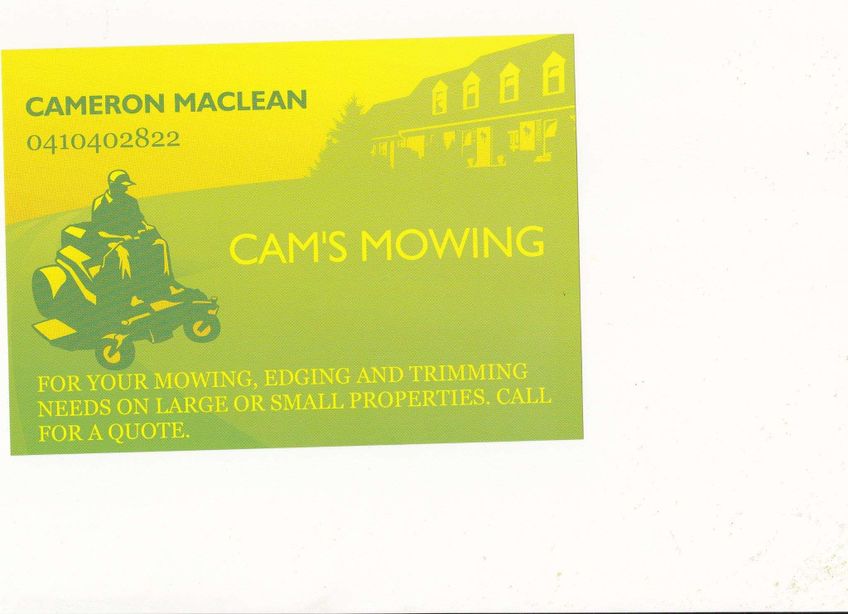 Cam's Mowing featured image