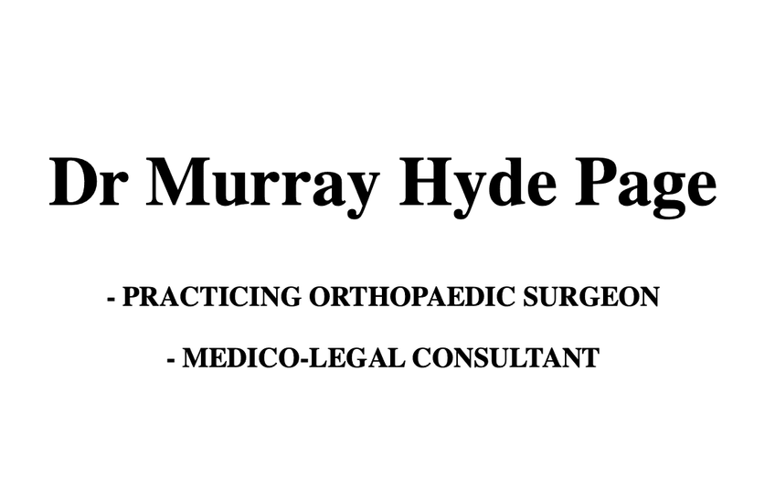 Hyde Page Murray Dr–Orthopaedic Surgeon gallery image 1